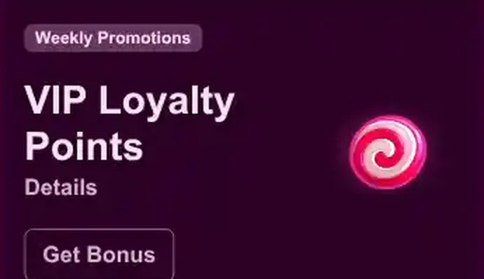 Welcome bonus banner